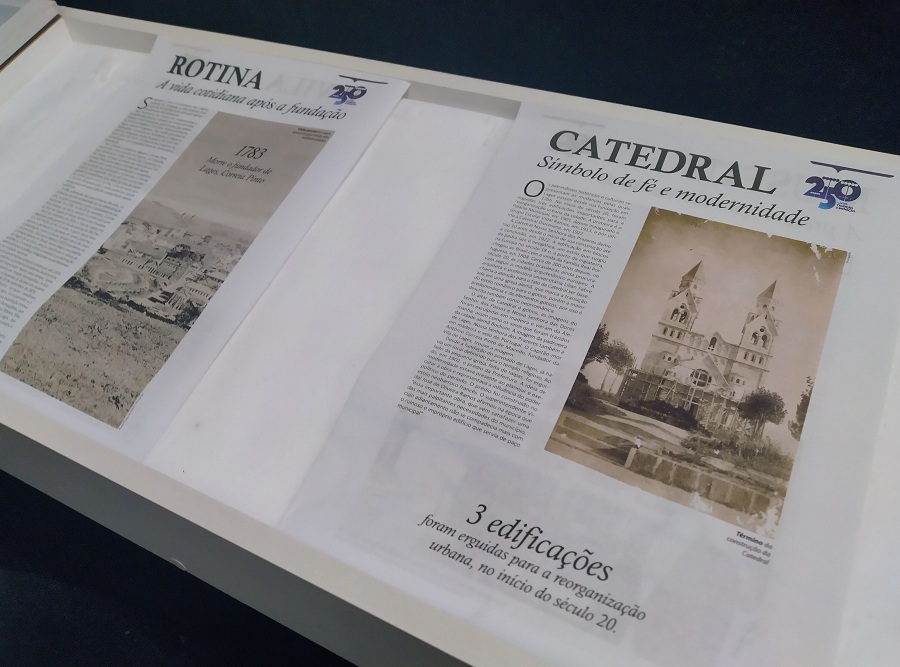 Galeria 2 - Notícia Lages Turismo Museu Histórico Thiago de Castro: Exposição marca o ano do centenário da Catedral Diocesana de Lages